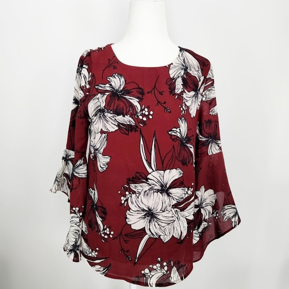 Anthropologie Riana Ruffled Top - Picture 2 of 5